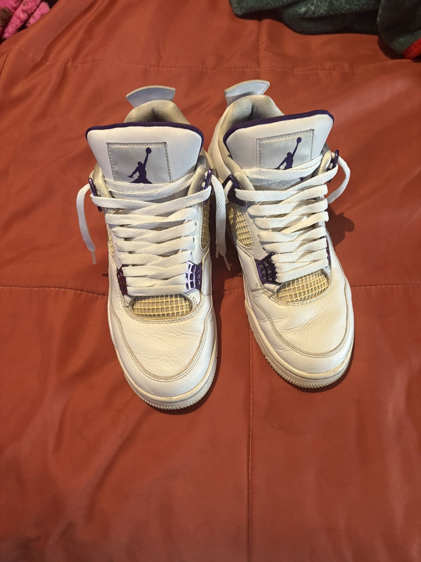 Jordan 4 Purple Metallic Size 8