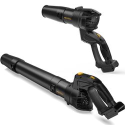 Cordless Blower for Dewalt 20V Max Battery, Rotating Handle, 2.58 lbs Lightweight, 500 CFM Electric Blower, 5 Speeds, Battery Powered Mini Handheld Bl