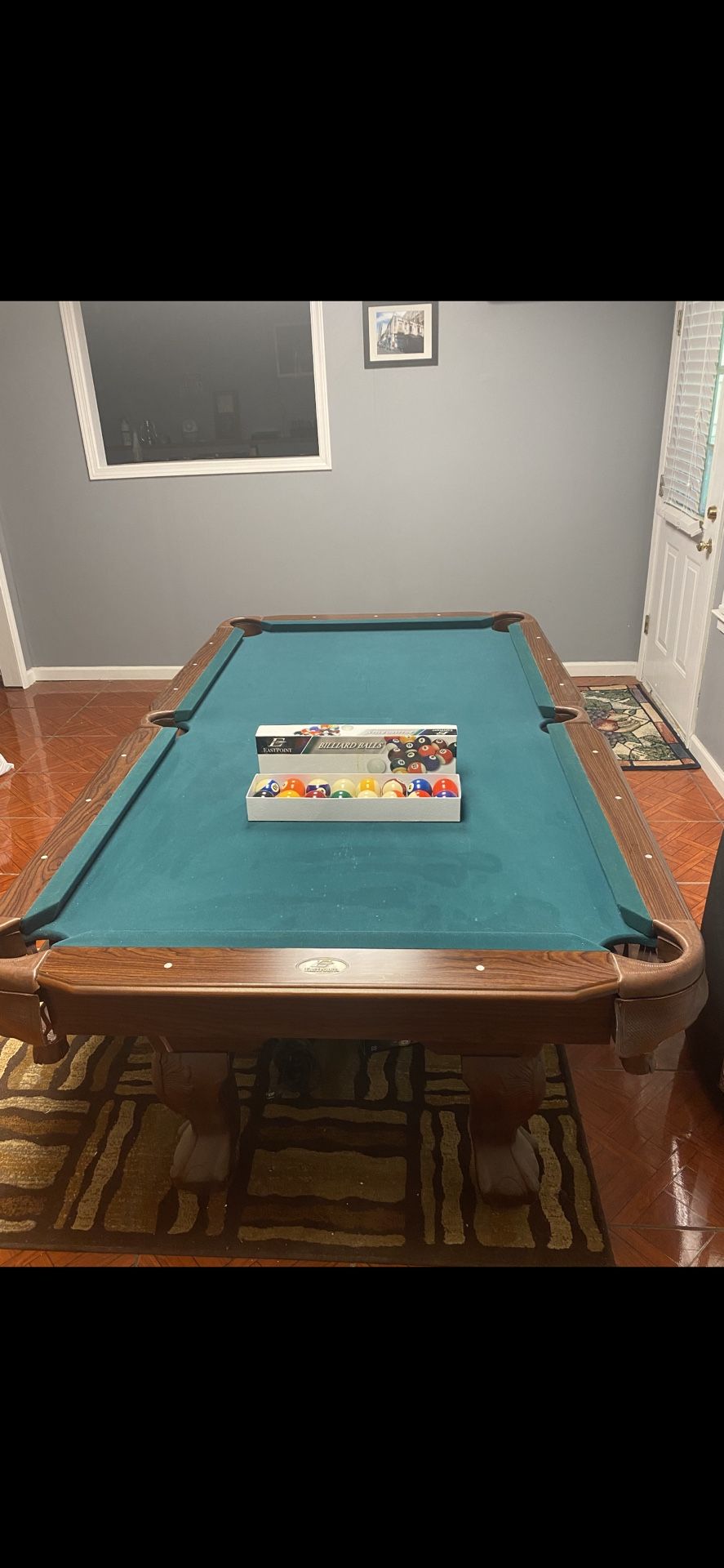 Pool Table & Accessories ~ $350
