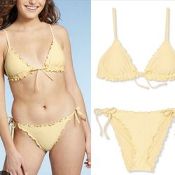 Butter Yellow Bikini Bottom 
