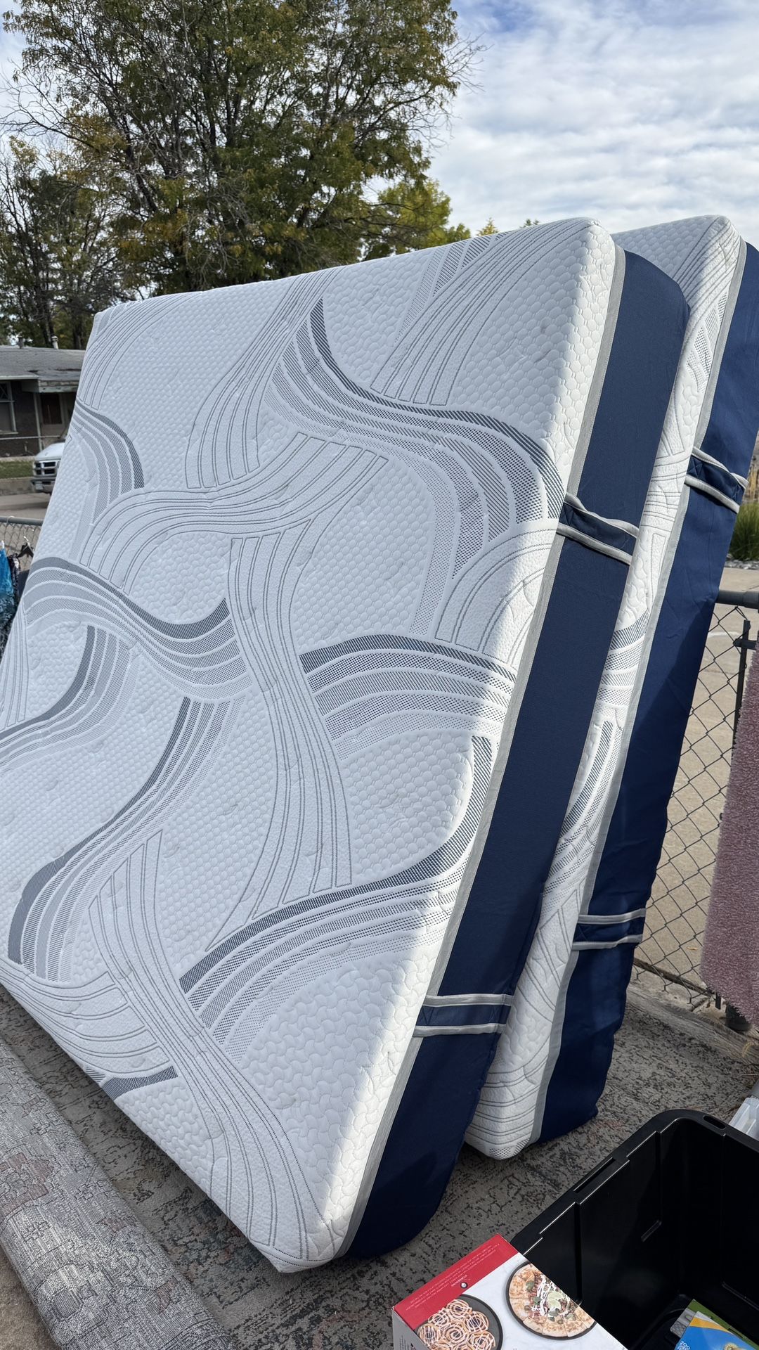 Two Temper-Pedic Mattresses 