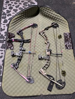 2 compound bows for sale $200 OBO