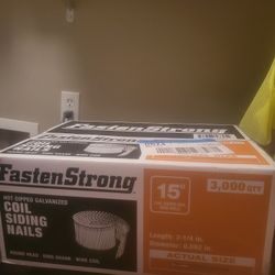 Pierce 15° Coil Siding Nailer and Coil Siding Nails