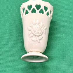Vintage Lenox 4” 22k Trimmed Vase