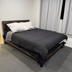 Bed Frame and Mattress