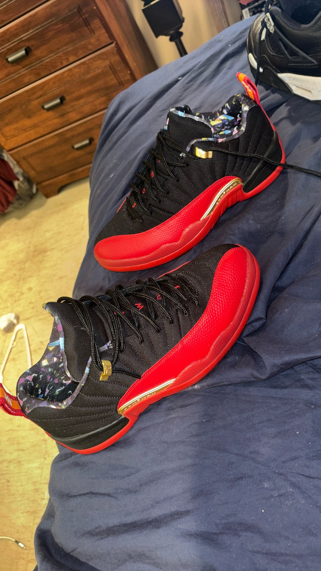 Jordan 12 Low Flu Game Super Bowl Edition