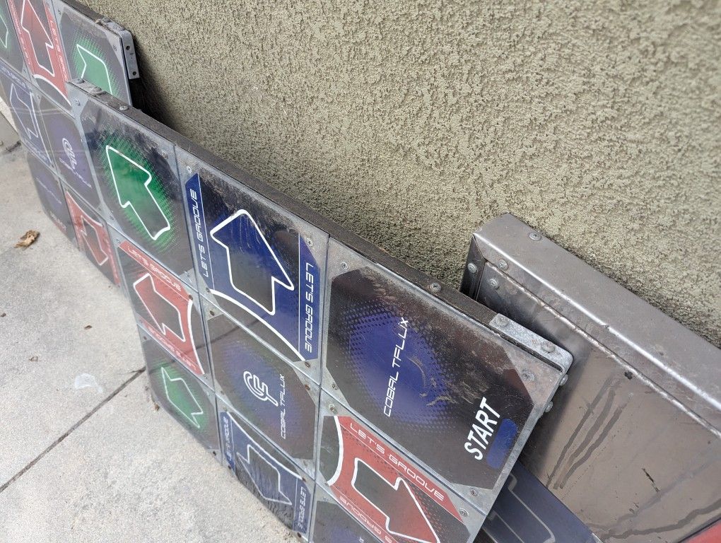 3x DDR Dance Dance Revolution dance pads custom Cobalt Flux for Sale in