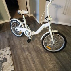 MILAN Citizen Bike 20" 1-speed Folding Bike with Step-thru Frame
