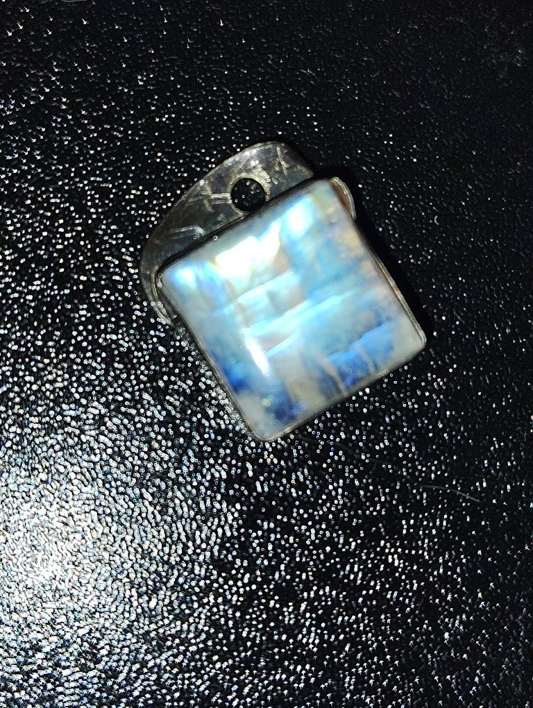 Rainbow Moonstone Pendant