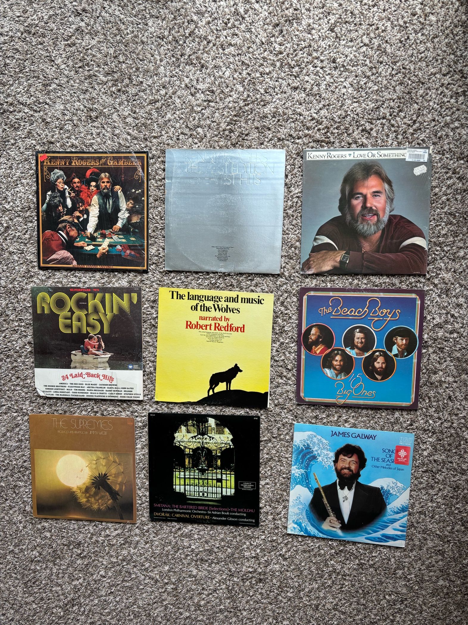 Various Record Albums