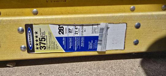 Used 28 foot ladder