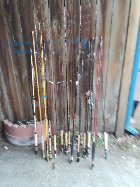 Fishing fly rods and reels