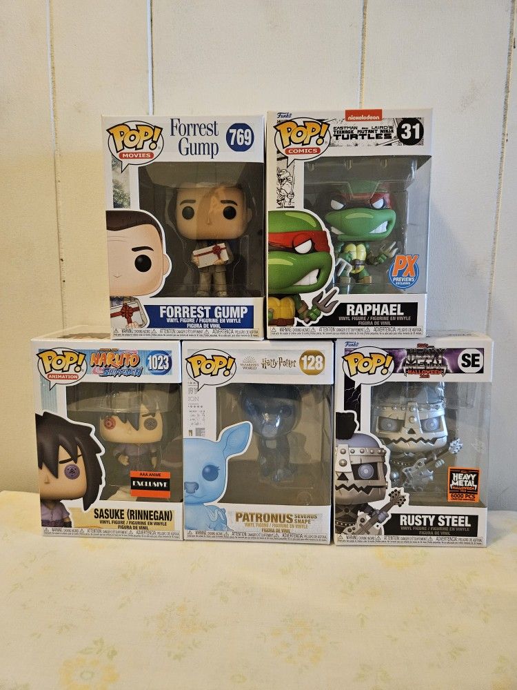 Funko Pops New $10 Each Loose Pops $5 Each