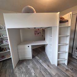 Ikea Loft Bed And Desk