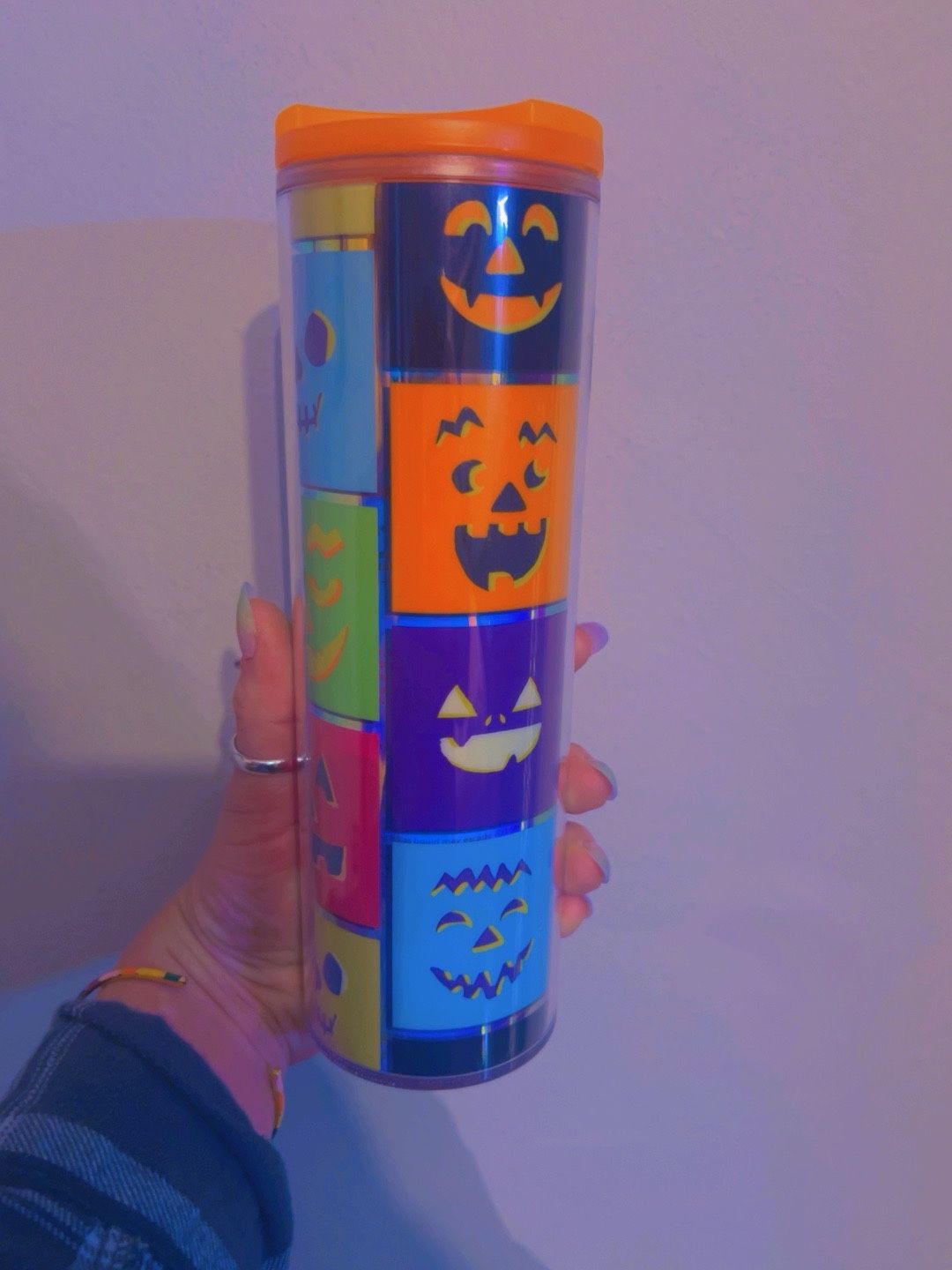 Starbucks 24 Oz Tumbler Halloween Edition