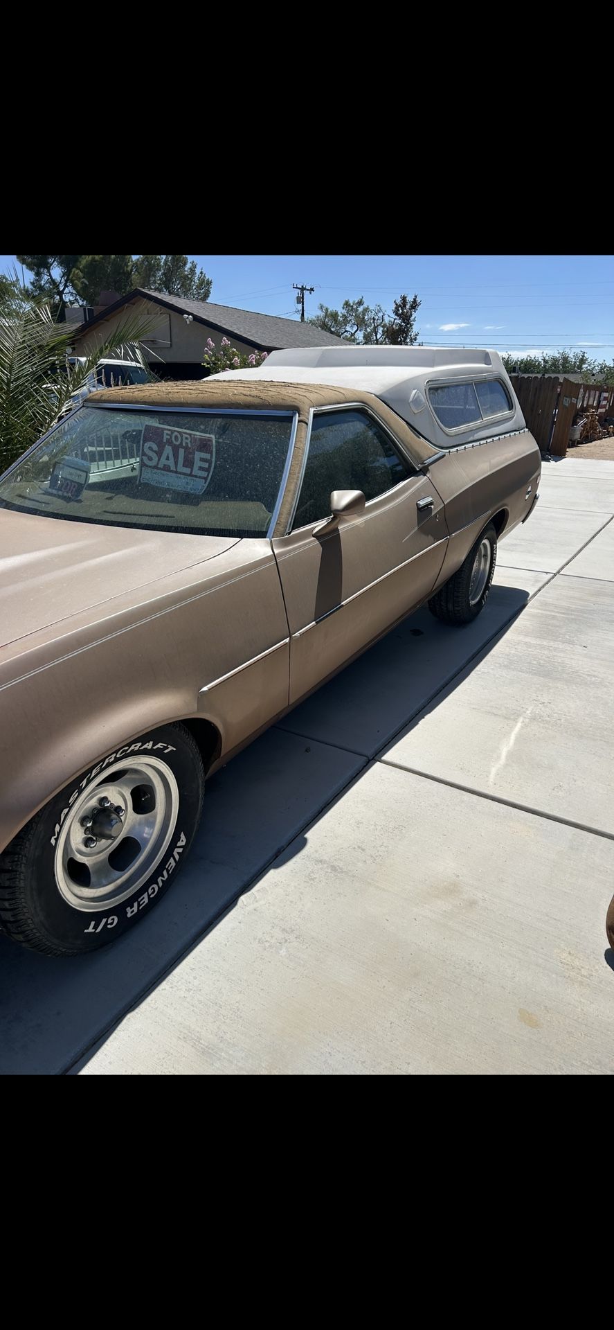 1972 Ford Ranchero. Great Body. C6 Transmission Rebuilt. Rebuilt 351 Cleveland. 