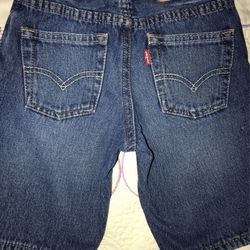 Boys’ Levi’s 511 Slim Denim Blue Jean Shorts