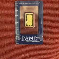Pamp 10g Gold Bar