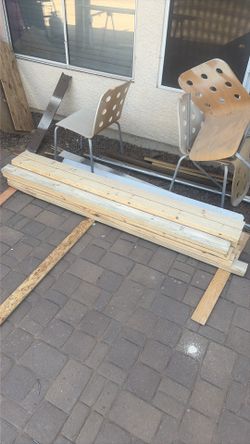 125 each 2x4x70" framing studs
