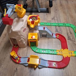 Car train track set