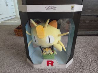 SDCC 2026 Jazwares Pokemon Blasting Off Meowth Hot Air Balloon Plush