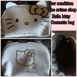 New! Hello kitty cosmetic bag $15