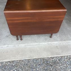 Antique Drop Leaf Table. 