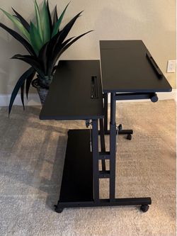 Adjustable Height Desk Workstation