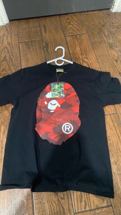 Red bathing ape shirt