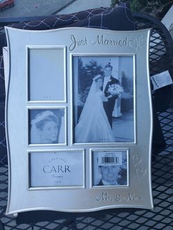 Wedding picture frame