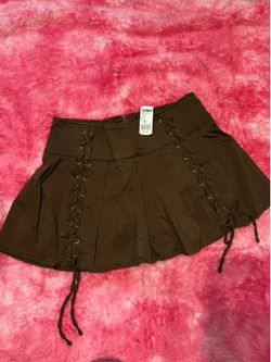Brown skirt size M