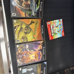 Vintage GameCube Game Lot + Wii