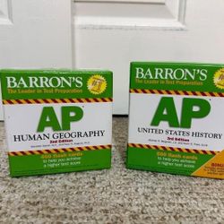 Barron's AP Learning Flashcards