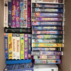 VHS Kids Movies 