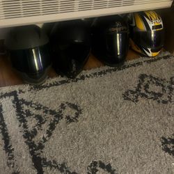 Motorcycle Ramp And Motorcycle Helmets