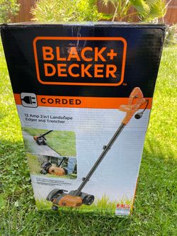BLACK DECKER Corded Garden EDGE TRIMMER