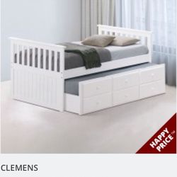 Capitan Bed Twin Over Twin. 
