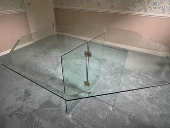 Glass 54” Dining Table