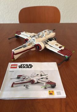 Lego Star Wars ARC-170 Build and Instructions Only - 90% complete