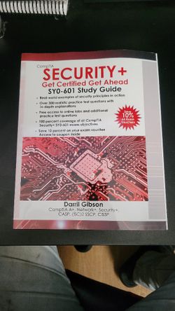 CompTIA Security + Study Guide By Darril Gibson