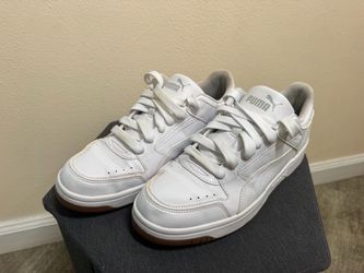 Puma Caven White/Gum Sneakers (Size US 8.5 / EUR 41)