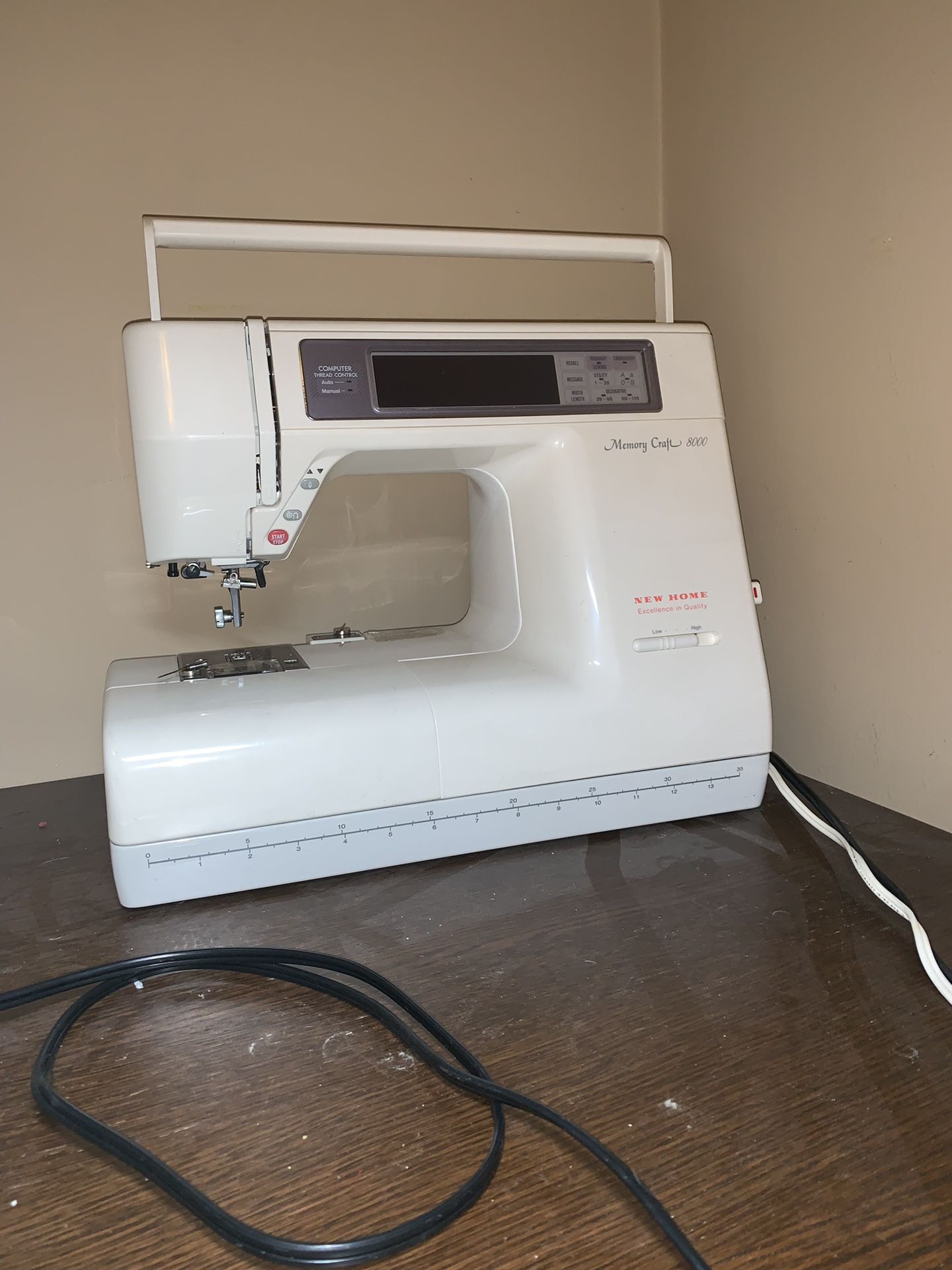 Janome mc8000 embroidery and sewing machine