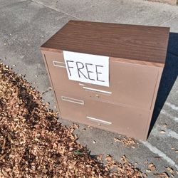 File Cabinet-2 Large Drawers. FREE