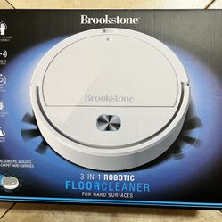 3-IN-1 ROBOTIC FLOOR CLEANER, BRAND NEW AND STILL IN THE BOX