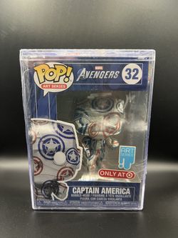 Captain America Funko Pop Target Exclusive Sealed 