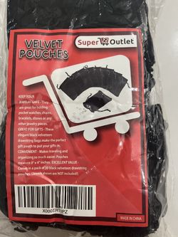 Velvet Pouches