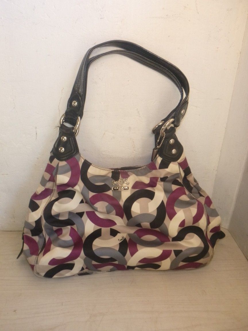 Coach Purse Handbag Toe Satchel Bag