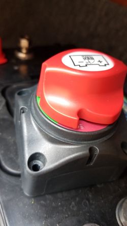 Boat battery switch marine 1 battery