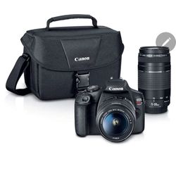 Camera canon With Both Lens , Charger And Bag 