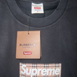 Supreme Burberry T Shirt